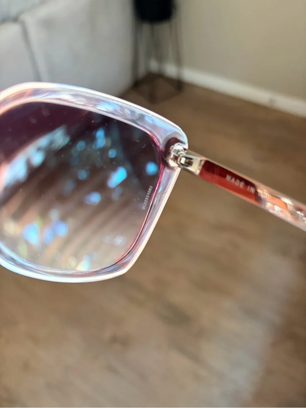 Chanel Women’s Pink Gradient Cat-Eye Sunglasses